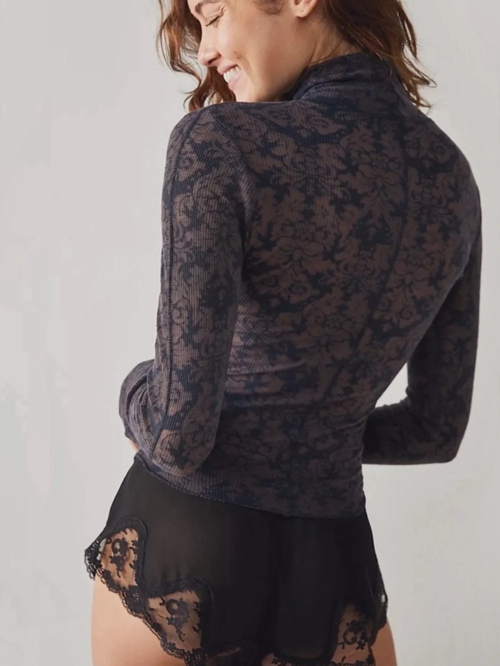 Intimately Free People You And I Long Sleeve Mock Neck